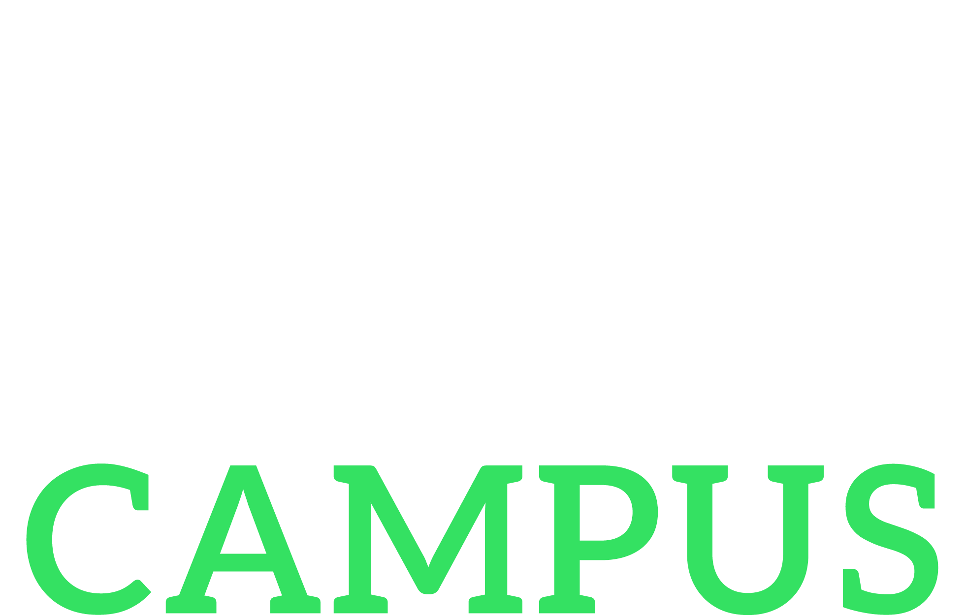 h24campus logo blanc vert intro accueil