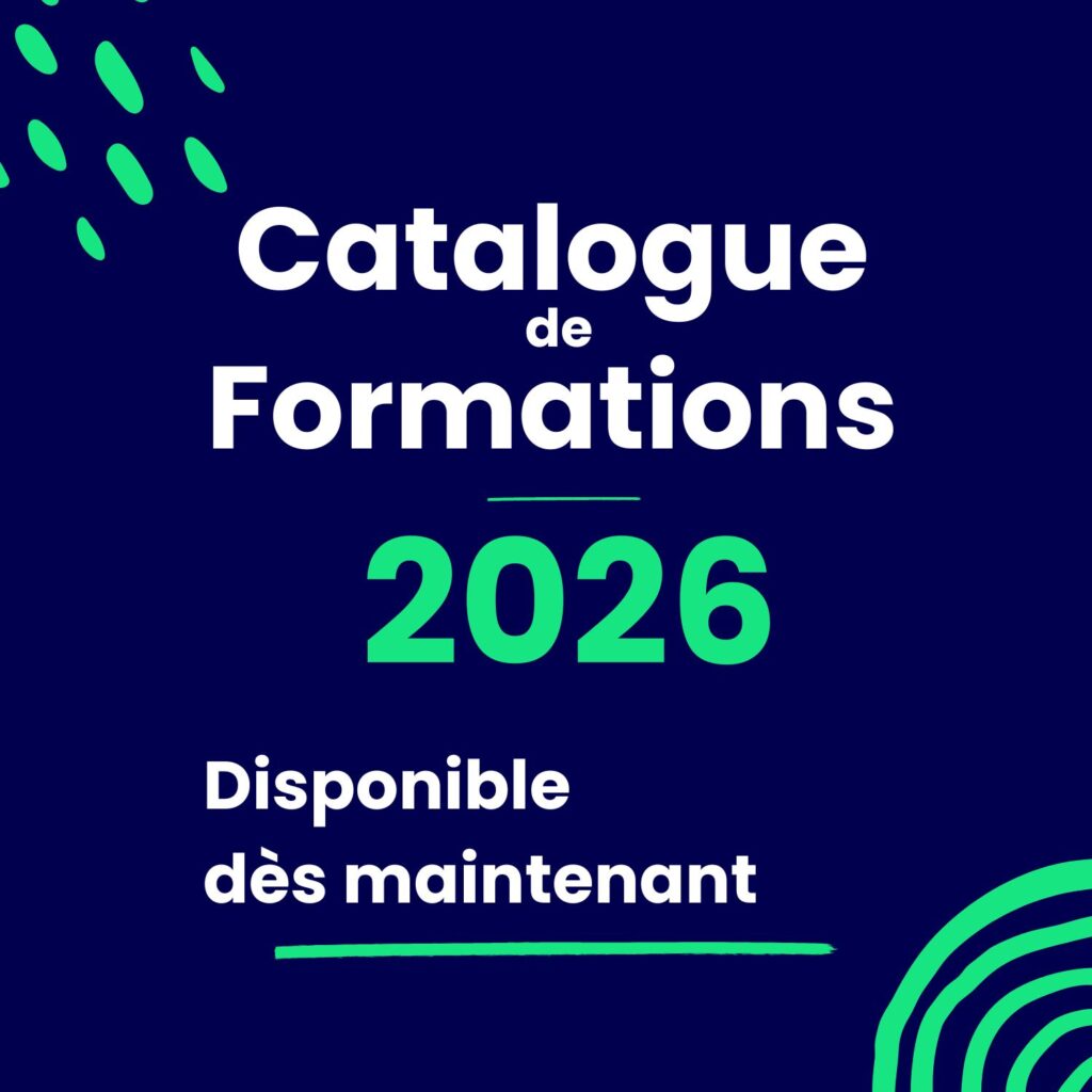 Catalogue de formations 2026 disponible!