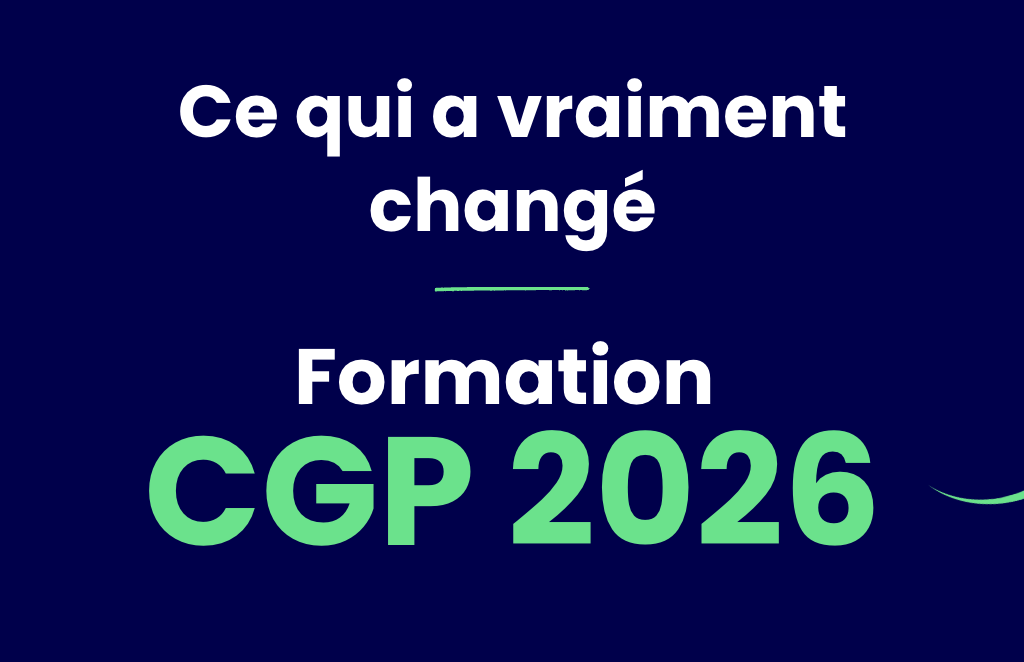 Conformité CGP 2026