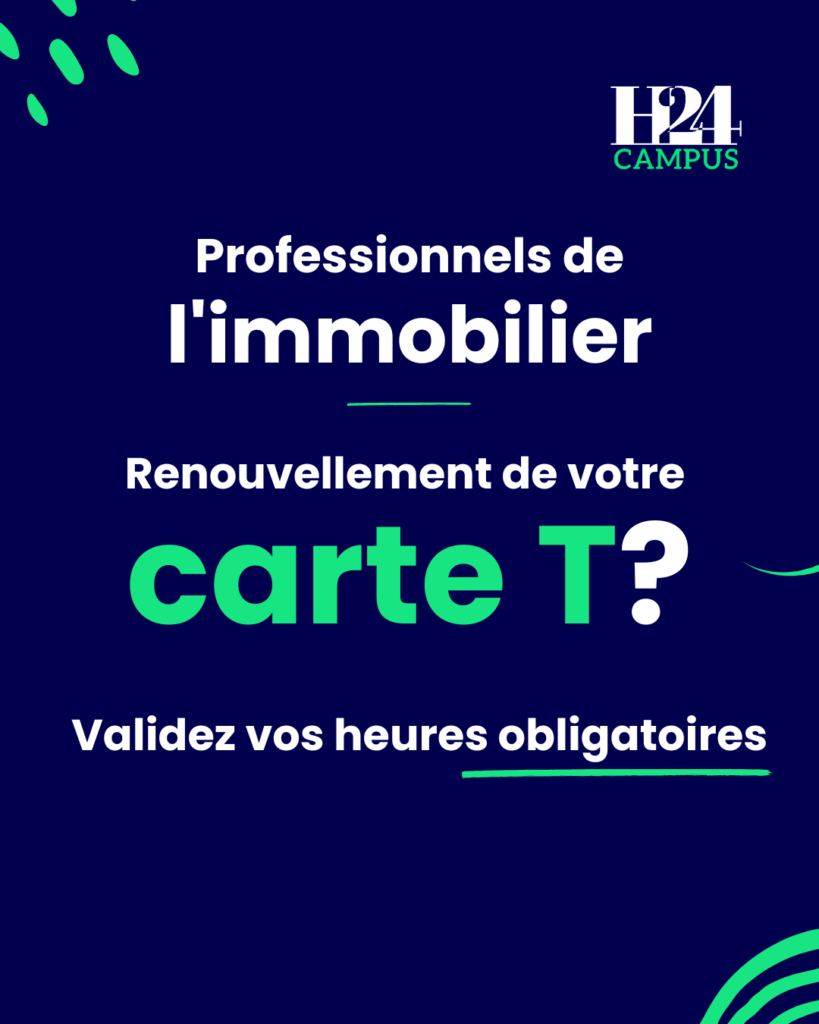 Renouvellement de votre carte T - Immobilier